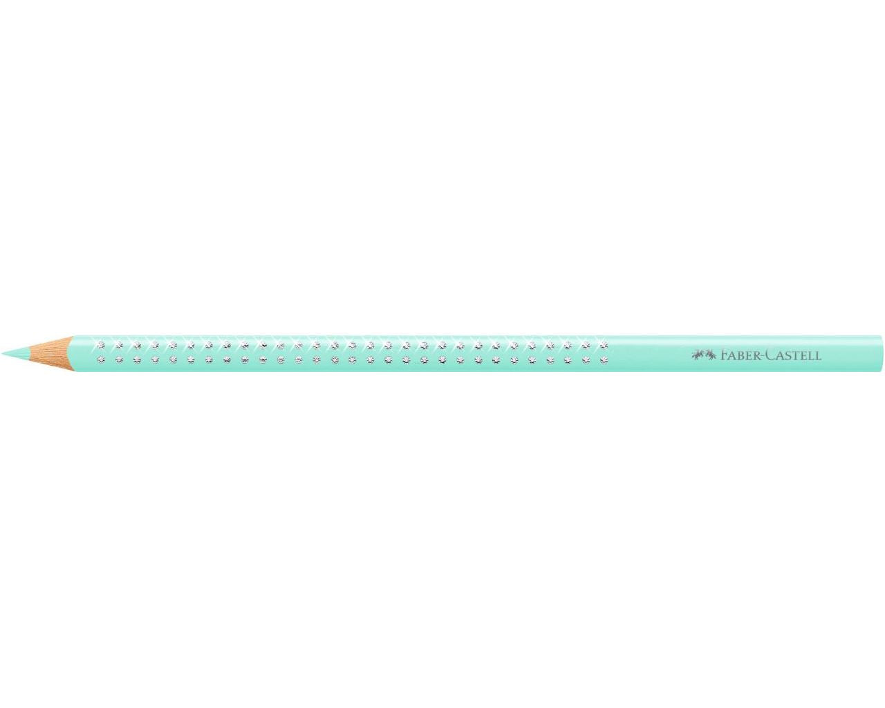 Faber-Castell Aquarellfarbstifte Grip Sparkle – 12 Farben, im Metalletui, Ø 3 mm, dreikantig, FSC