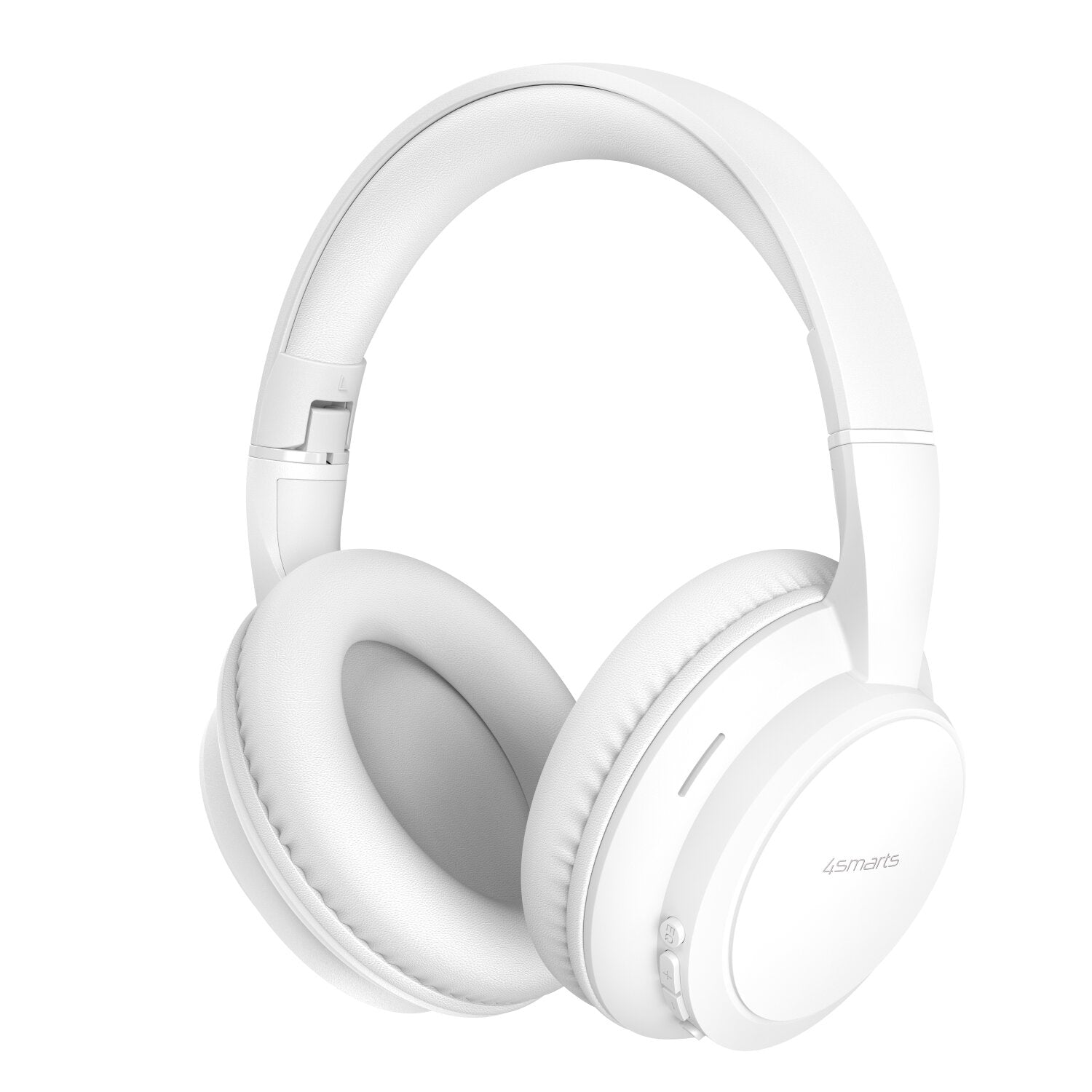 4smarts SkyBuds Wave Over-Ear Kopfhörer – Kabel + BT, 3,5 mm Klinke, USB-C, Weiss, BT 5.4