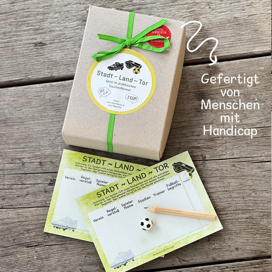 Wunderle Stadt-Land-Tor – Kartenspiel
