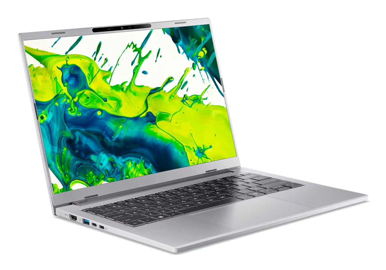 Acer Aspire 14 AI A14-61M-R1PW Laptop – Wi‑Fi 6, Bluetooth 5.3 – 65 W Netzteil – 312 × 225,9 × 15,9 mm