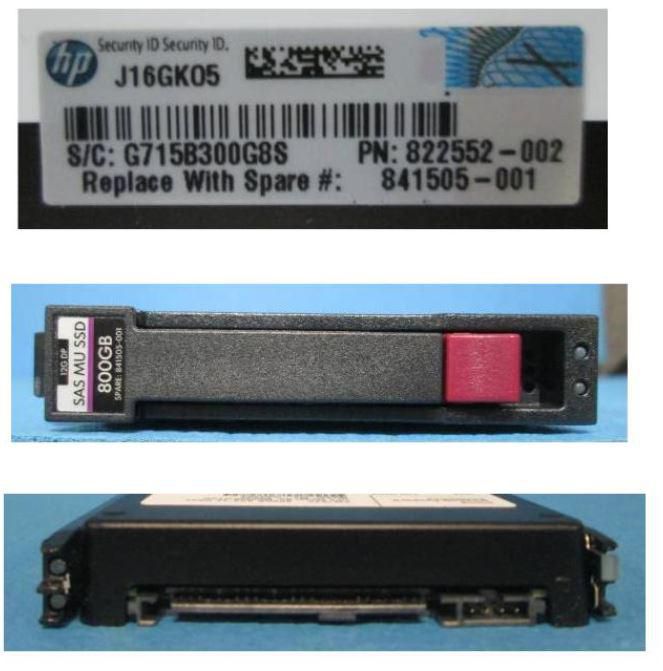 HPE 800 GB – 2.5", SAS 12 Gbit/s, für Server/Arbeitsstation