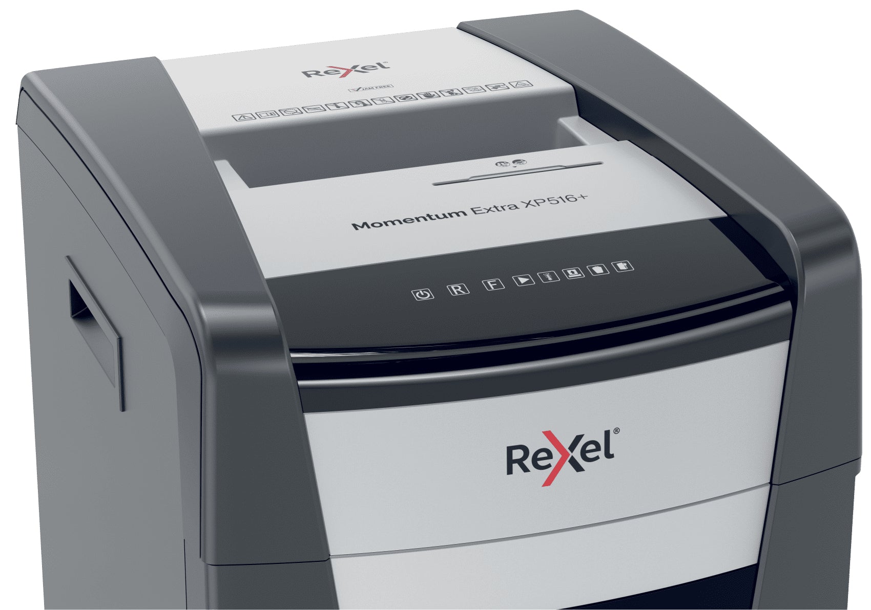 Rexel Momentum Extra XP516+ – Aktenvernichter, DIN P-5, Mikroschnitt 2 × 15 mm, 16 Blatt, 85 l, A4