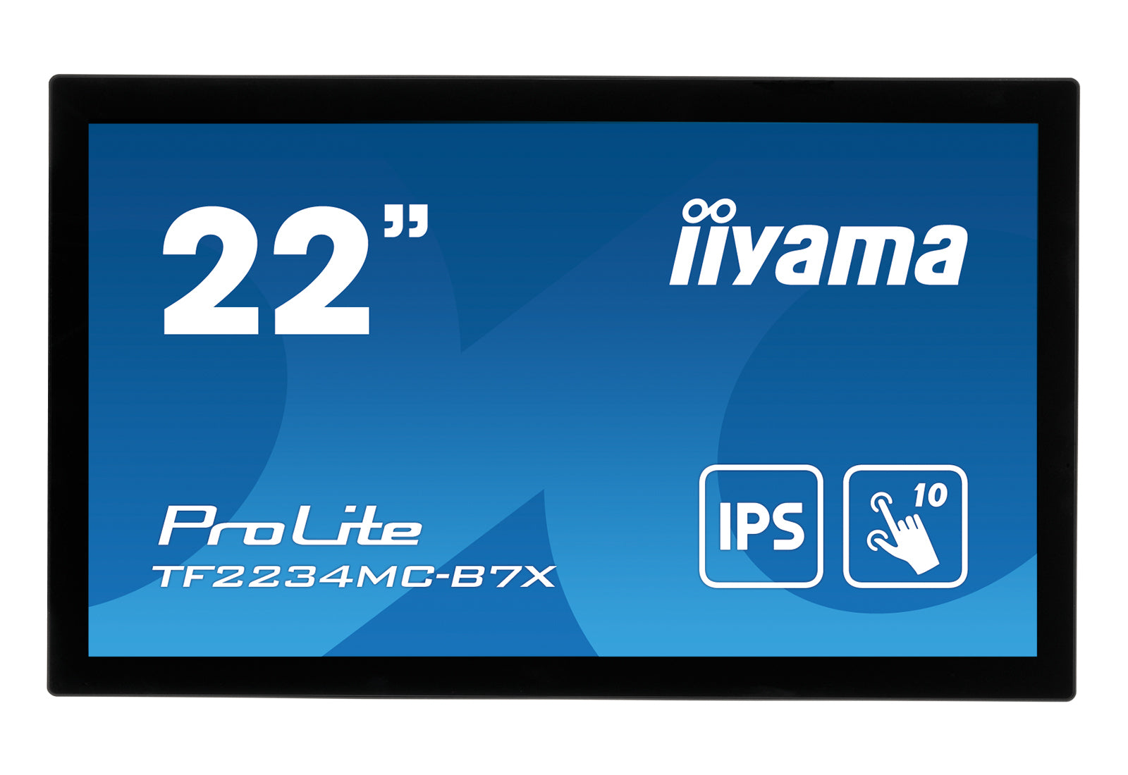 iiyama TF2234MC-B7X – Monitor, 21,5", 1920 × 1080 (Full HD), LED, Touch, 350 cd/m²
