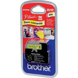 Brother Schriftband – 9 mm × 8 m, gelb, schwarz