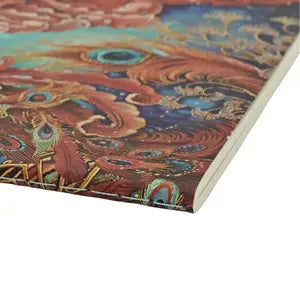 Paperblanks Notizheft – A5 – 80 Blatt – 100 g/m² – Hardcover, perforiert, abgerundete Kanten – rot, FSC