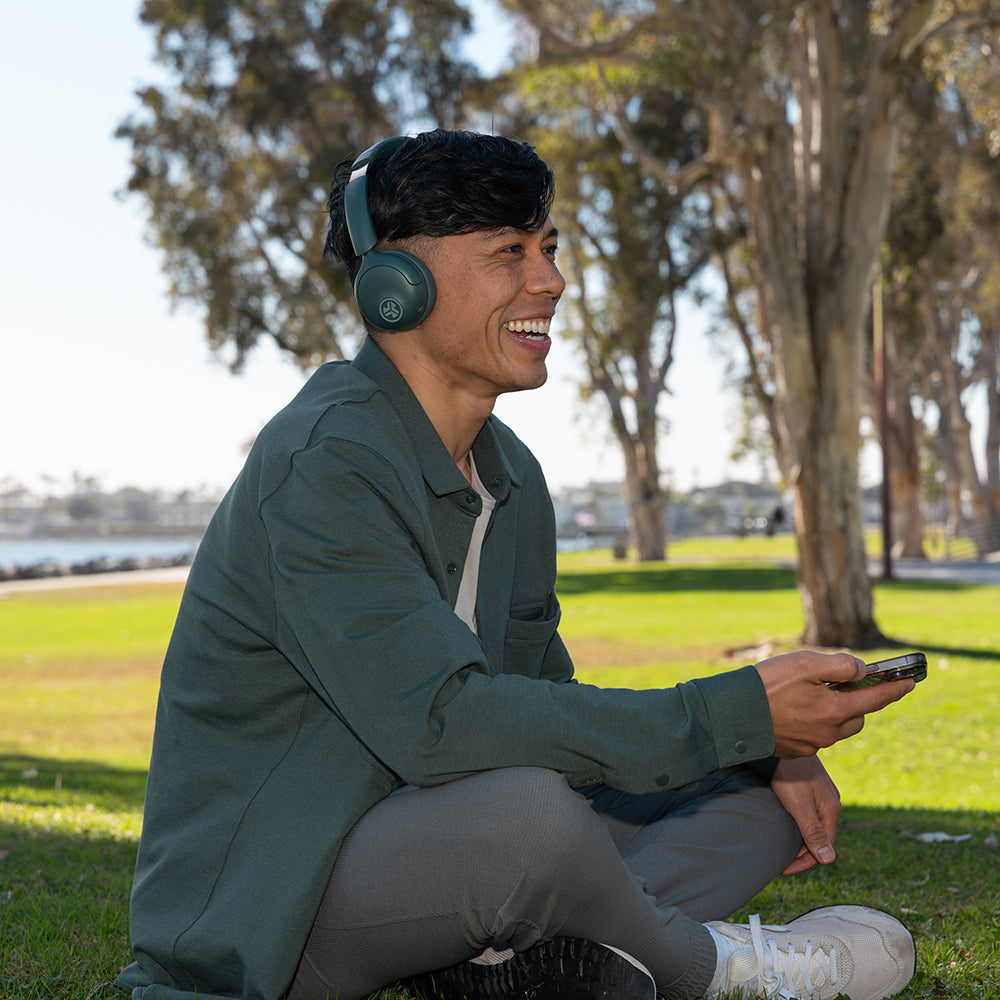 JLab Go Lux – On-Ear Bluetooth Kopfhörer – ANC – Salbei