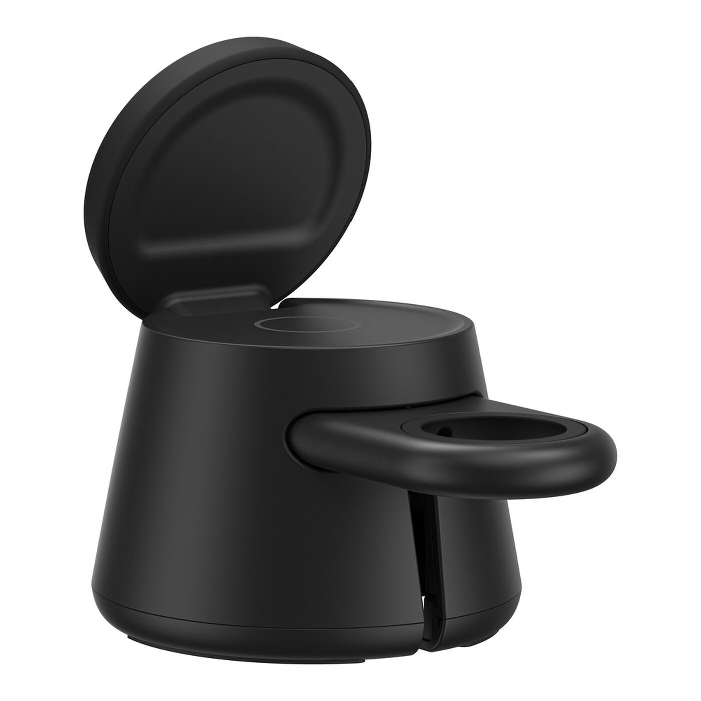Belkin UltraCharge 3-in-1 Ladeständer – Qi2 – 45 W – für Smartphone/Smartwatch/Kopfhörer – Schwarz