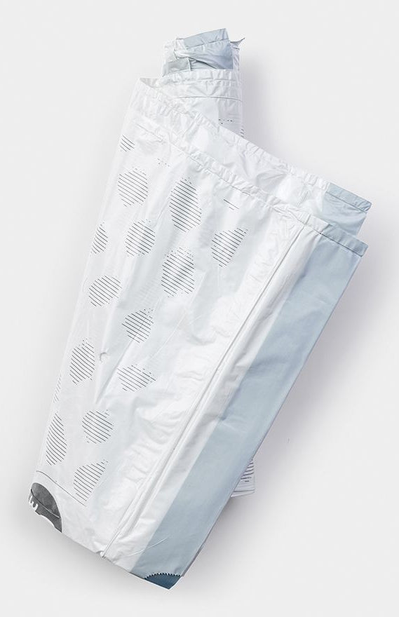 Brabantia Kehrichtsack – für PerfectFit O, 30 l, mit Zugband, PE, weiss, 440 × 760 mm, 40 Stk