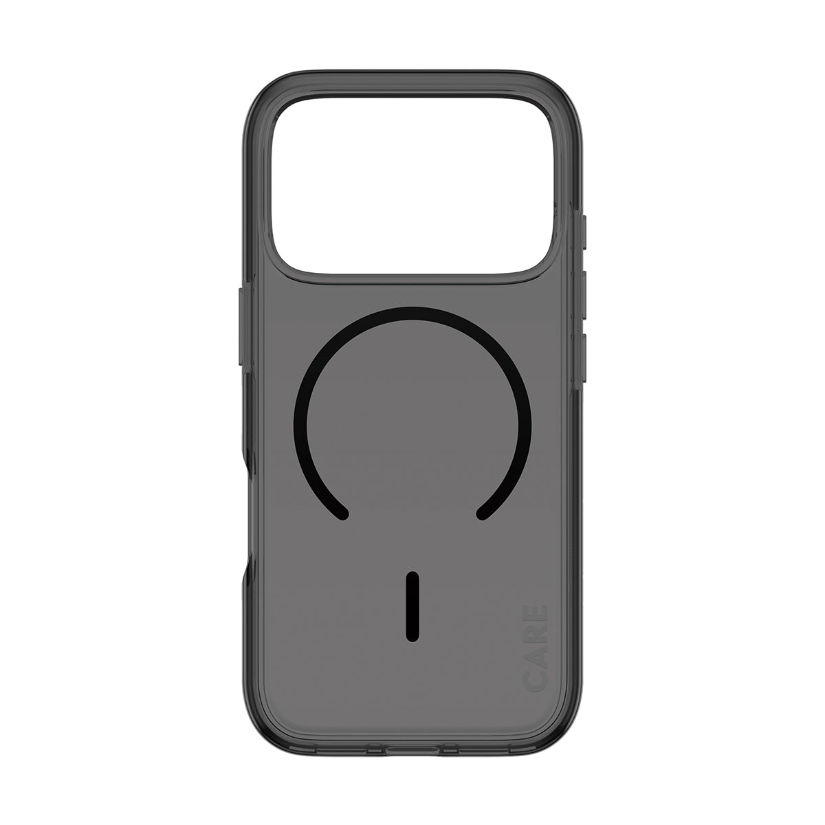 PanzerGlass CARE – Backcover – für Apple iPhone 17 Pro – Smokey/Schwarz – MagSafe kompatibel, kratz- und schockresistent