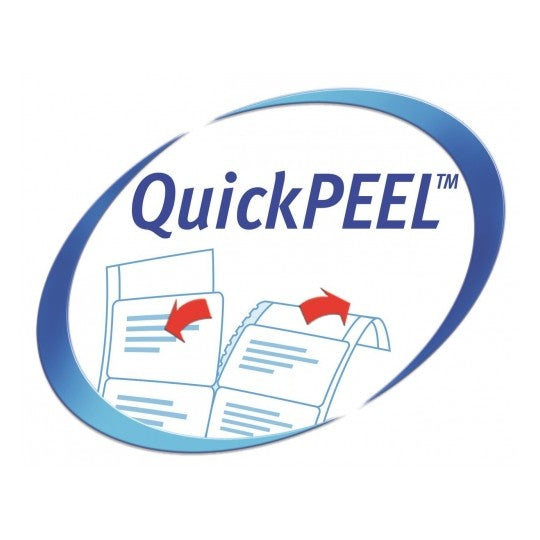 AVERY Zweckform 3658-10 – Etiketten A4 65 × 34 mm – Papier, weiss – permanent haftend – 24 pro Blatt, 10 Blätter