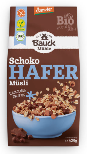Bauck Mühle Müesli Schoko – Bio, glutenfrei – 425 g
