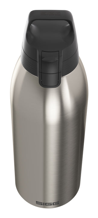 SIGG Shield One Isolierflasche 1,5 l – doppelwandig, Edelstahl, Klappdeckel