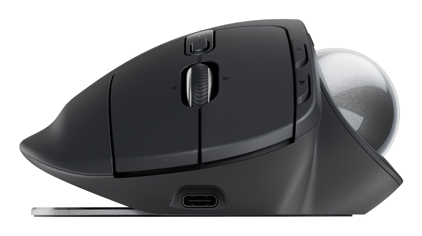 Logitech MX ERGO S Advanced Trackball – kabellos, graphit