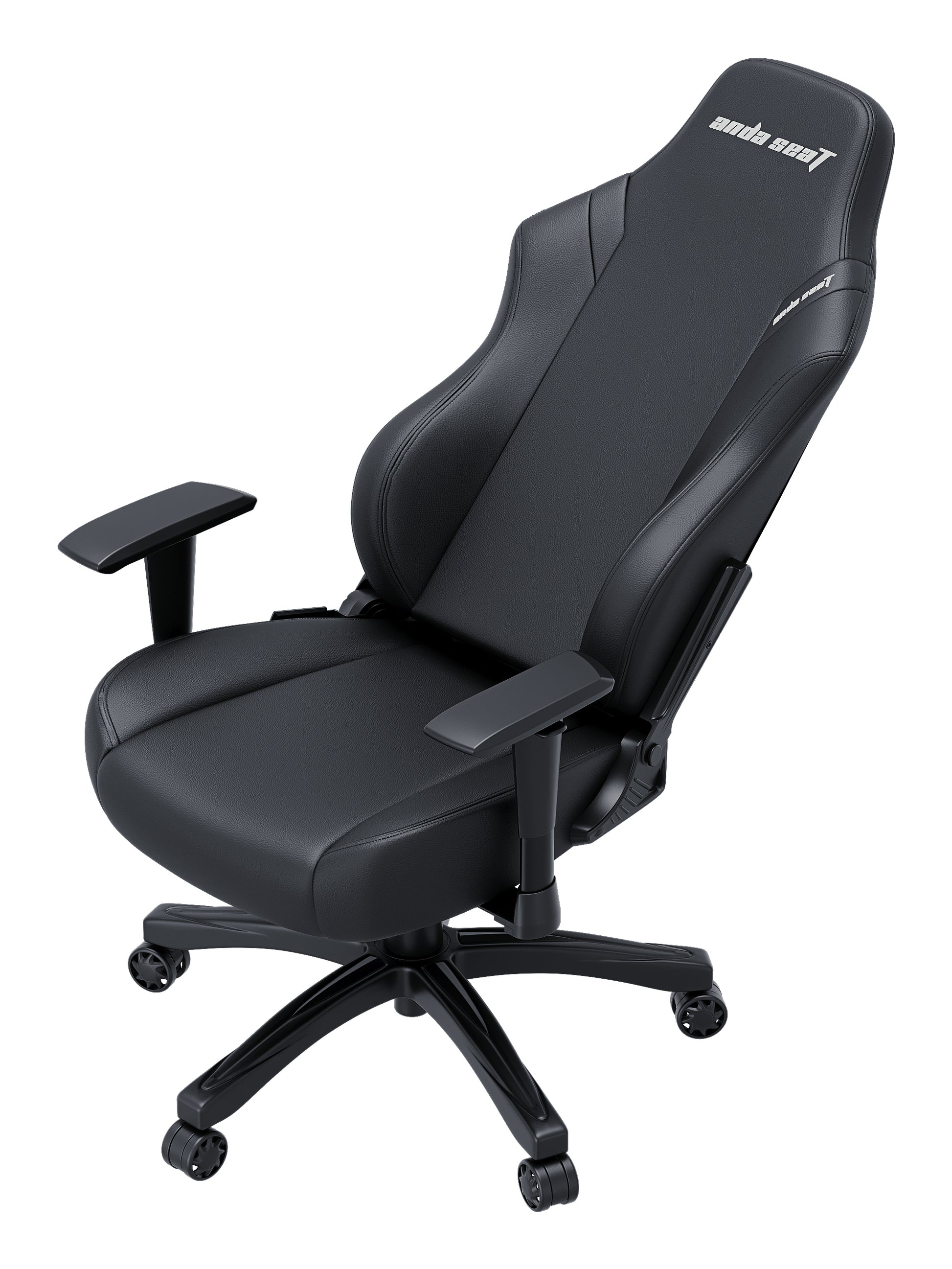Anda Seat Konferenzstuhl Luna – 90 kg, Kunstleder, Schwarz