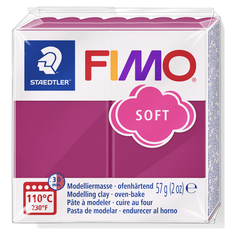 Staedtler Modelliermasse (ofenhärtend), Dunkelpink, 57 g
