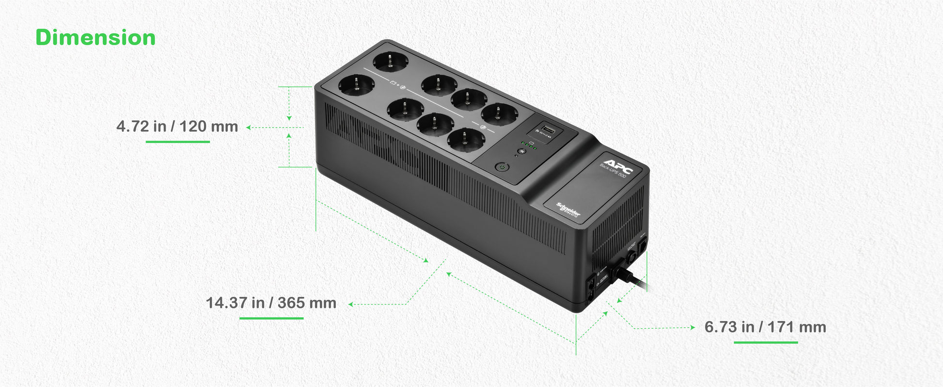 APC Netzteil – 230 V