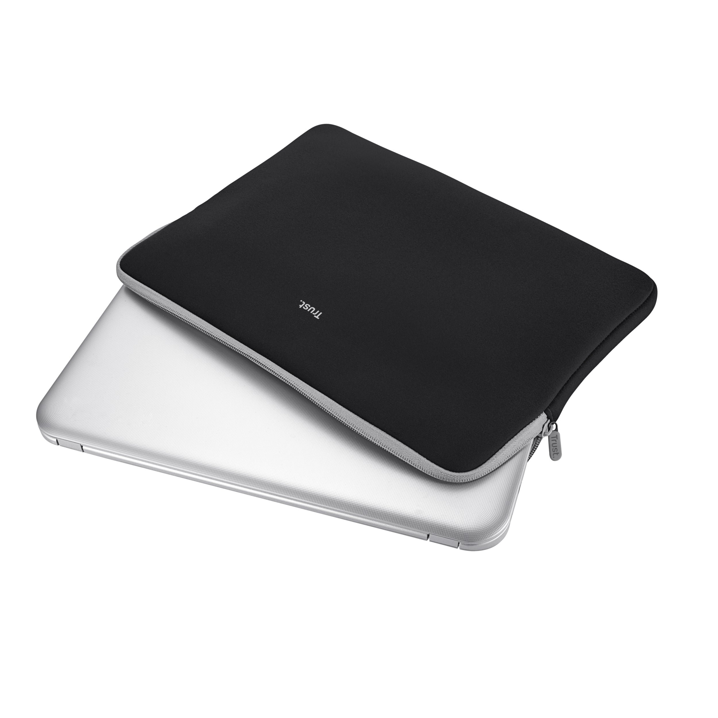 Trust Primo Soft Sleeve Notebook-Schutzhülle für Notebooks und Tablets bis 11,6" – Schwarz