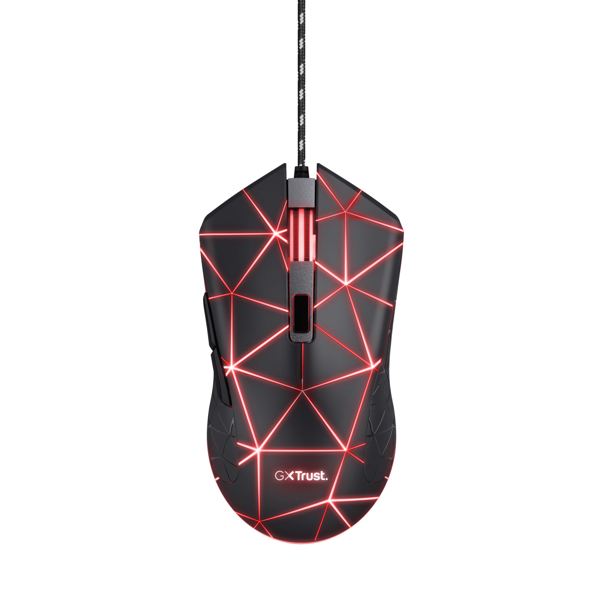 Trust GXT 133 Locx – Gaming-Maus – Kabelgebunden (USB-A), 4000 DPI, RGB-Beleuchtung, Rechts, Schwarz
