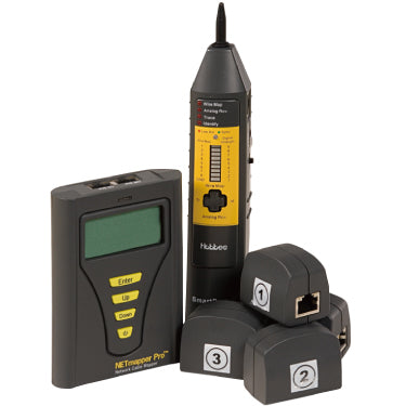 HOBBES NETmapper Pro – Netzwerk-Kabeltester – RJ45, PoE, LCD