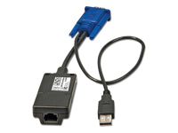 Lindy 39634 – Montageset – für CAT-32 IP – Schwarz, Blau