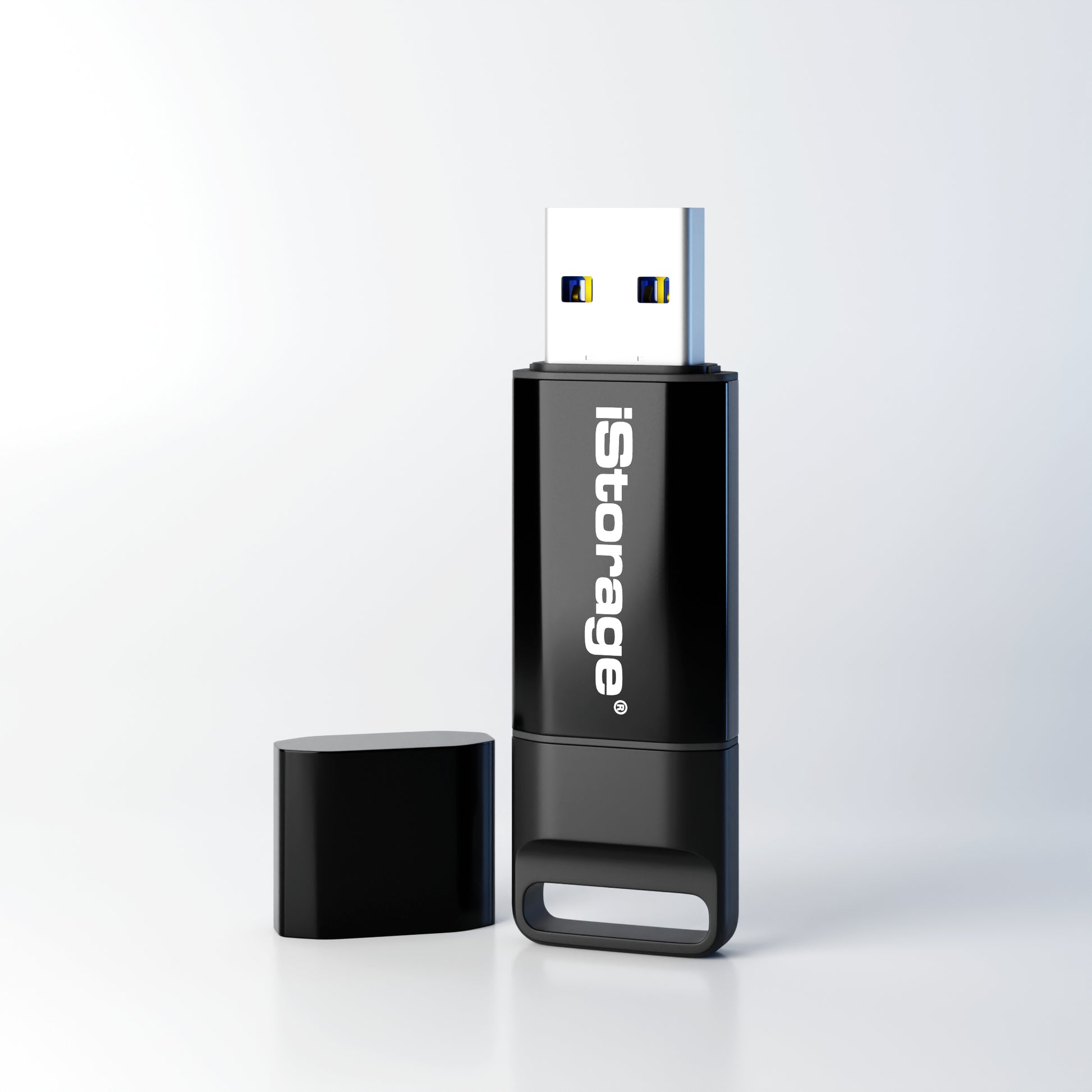 iStorage datAshur BT USB-Stick 32 GB – USB-A USB 3.2 Gen 1, 170/130 MB/s, AES-256 XTS, FIPS 140-2 Level 3, IP5