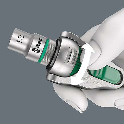 Wera 8000 B Zyklop Stecknuss-/Knarrensatz – Antrieb 3/8", 23-teilig