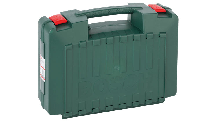Bosch Werkzeugkoffer – leer, abschliessbar, mit Griff, grün, Kunststoff, B 390 × H 345 × T 115 mm