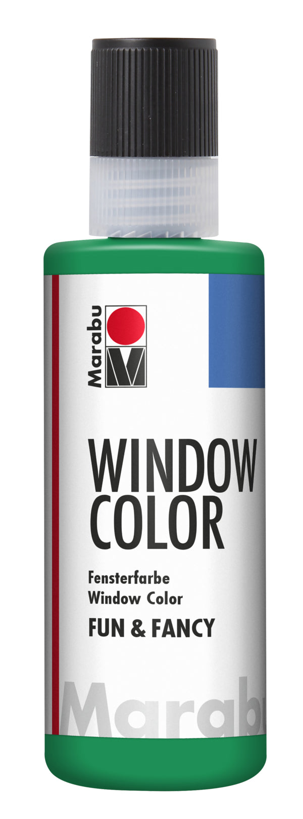 Marabu Fenstermalfarbe – Saftgrün, 80 ml, für Glas & Porzellan