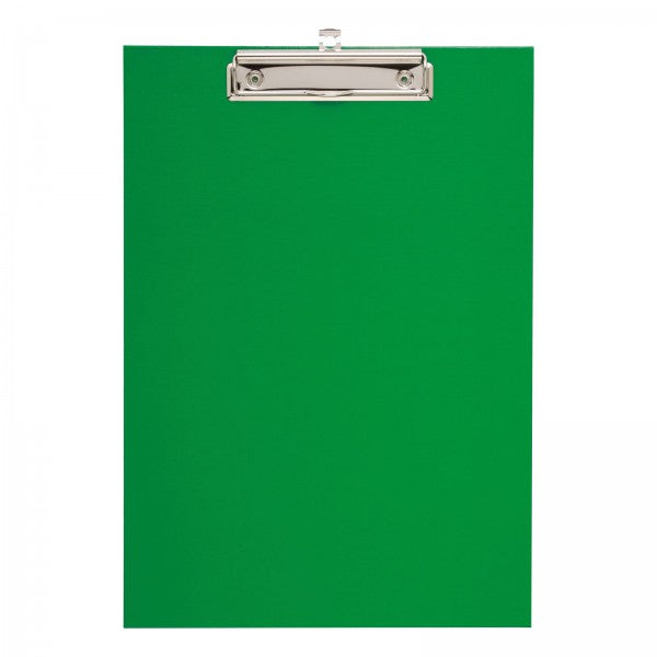 Pagna Klemmbrett-Mappe A4 – Karton, Grün – mit Deckel, mit Aufhängeöse – 10er-Pack
