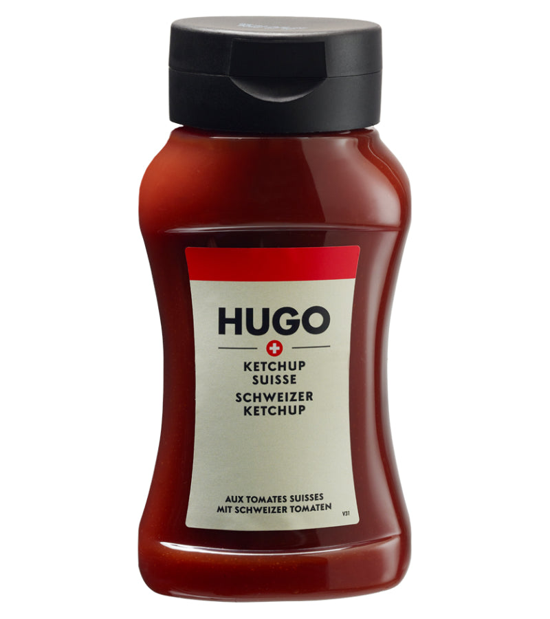 Hugo Reitzel Ketchup mit Apfelsaftkonzentrat, vegetarisch – 330 ml