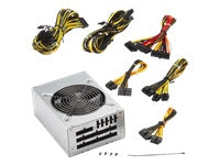 QNAP PWR-PSU-2000W-FS01 Netzteil 2000 W – vollmodular – für PC/Server – Silber