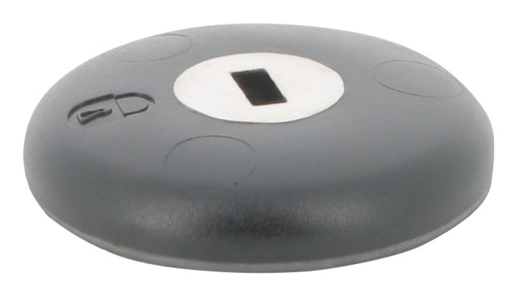 Mobilis Verankerung – Schwarz, Metall, 38×38 mm