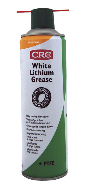 CRC Schmierspray – 500 ml – mit PTFE, weiss