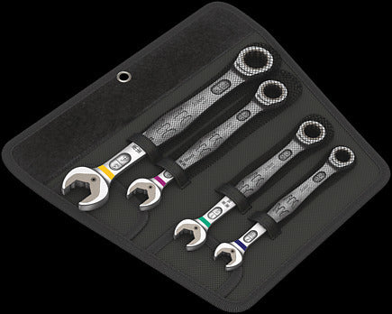 Wera 6000 Joker 4 Imperial Set – 4 Teile, Schlüsselweite 10–19 mm
