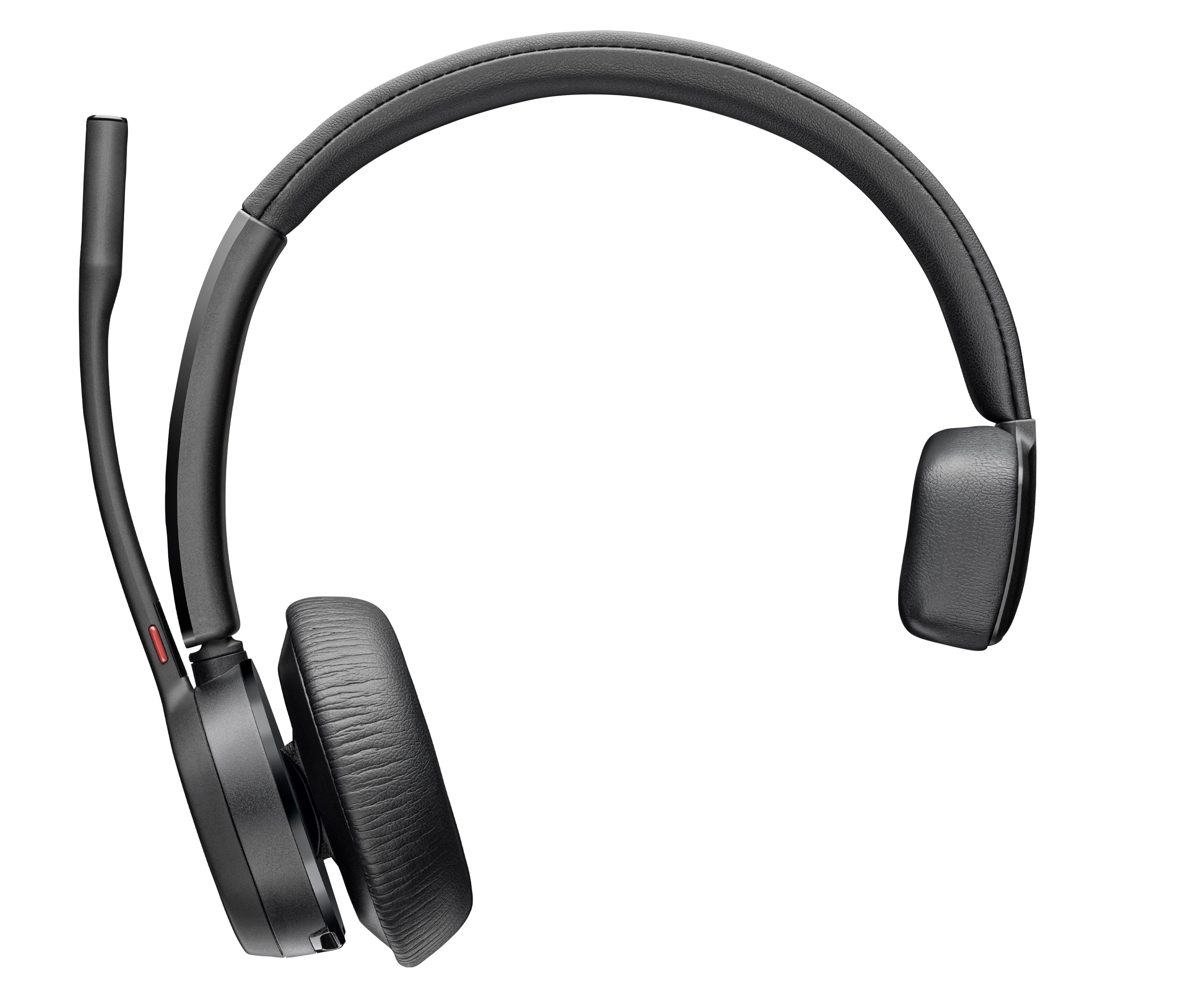 Poly Voyager 4310 UC – Mono Headset – Bluetooth 5.2, USB-A Empfänger – Schwarz – für PC/Mac – bis 24 h