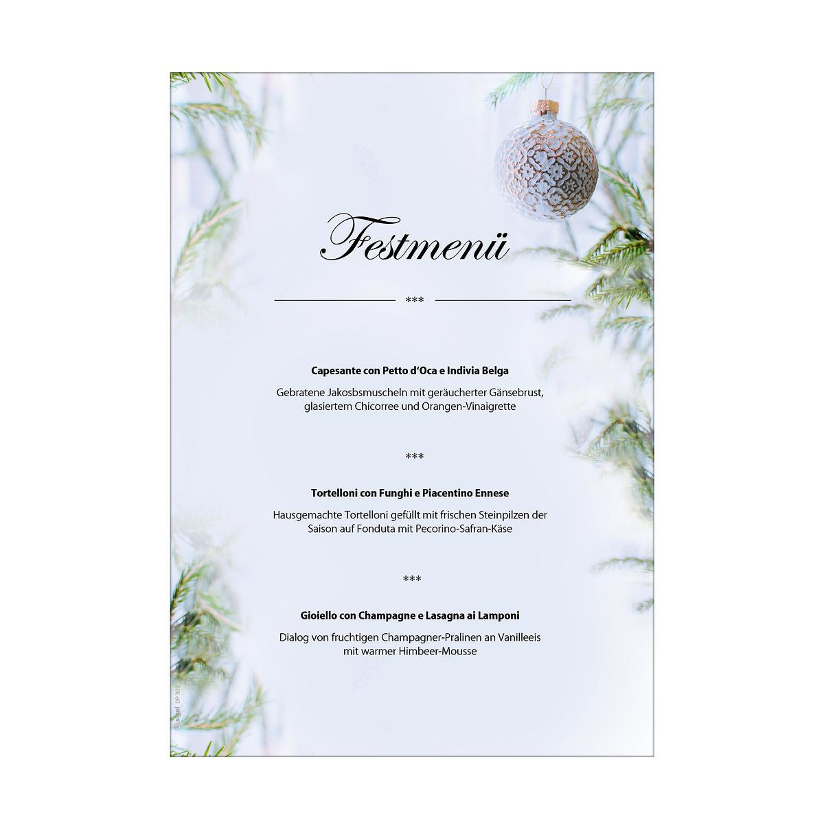 Sigel Motivpapier – A4, 90 g/m², mehrfarbig, Motiv: Winter Mood – für Inkjet/Laser/Kopierer – FSC – 100 Blatt
