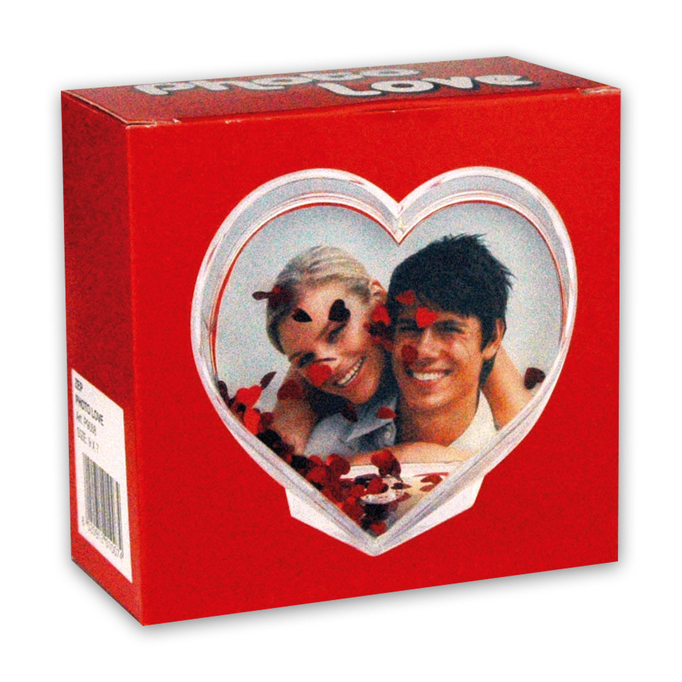 ZEP Fotokugel Cuore (Herzform), transparent, Kunststoff, 10 × 9 × 5 cm