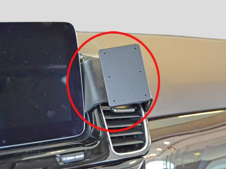Brodit Auto-Halterung, Klemmhalterung, senkrecht – für Smartphone – Schwarz, ABS