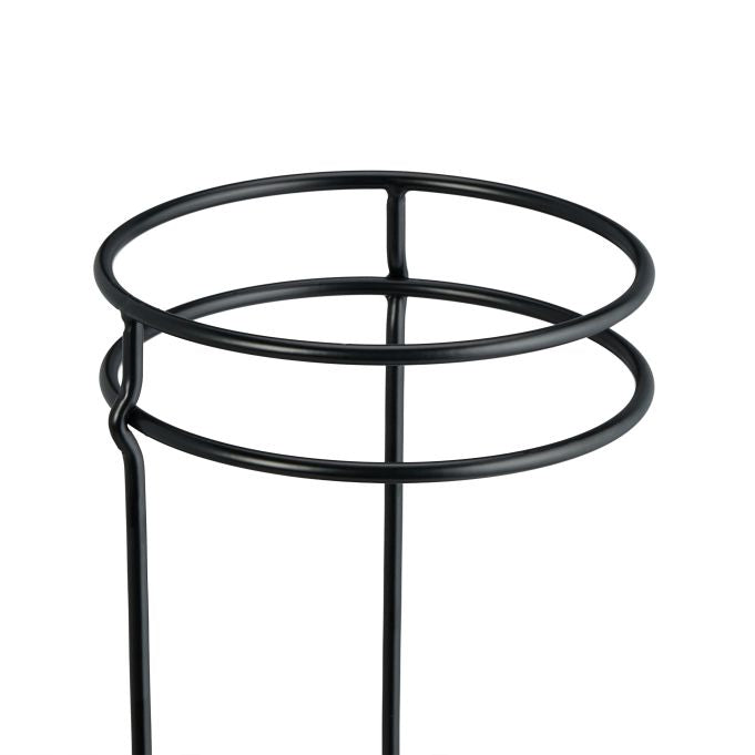Relaxdays Schirmständer – Stahl, Schwarz, Ø 16 × 52,5 cm