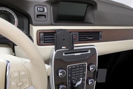 Brodit Swivel 711051 – Auto-Ladegerät – Eingebautes Ladegerät, Lüftungsschlitz – für Sony Xperia XZ2 – Schwarz