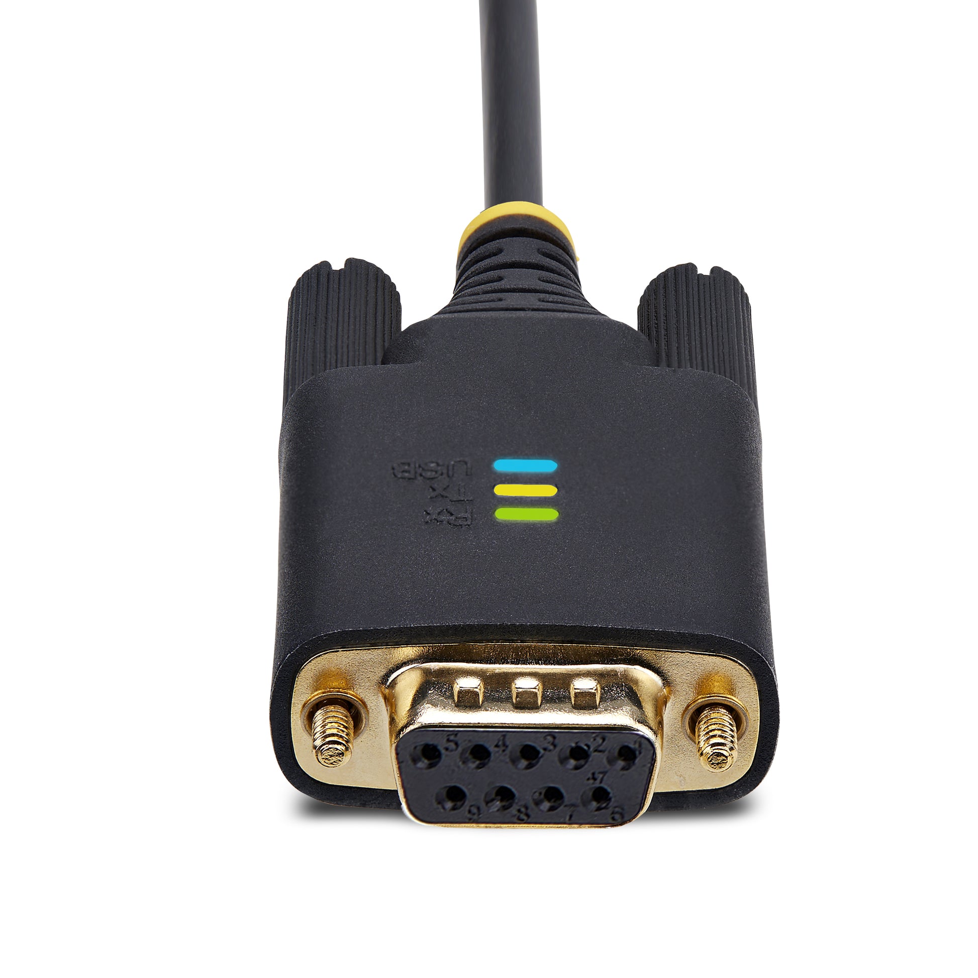 StarTech.com USB-A zu RS-232 (DB-9) Adapter – FTDI, 921,6 Kbit/s, 2 m, für Windows/macOS/Linux – Schwarz