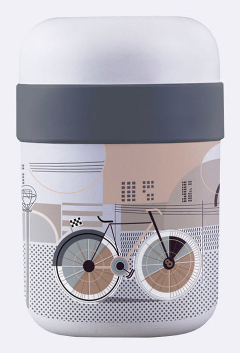BioLoco Lunchbox 700 ml, 2 Fächer, Biokunststoff (PLA)
