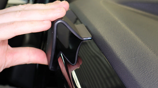 Brodit Befestigungssockel, Auto – für Mercedes Benz Vito (2024–2025) – Schwarz, ABS