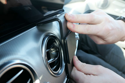 Brodit Auto-Halterung, Lüftung, horizontal/vertikal – für Smartphones – Schwarz