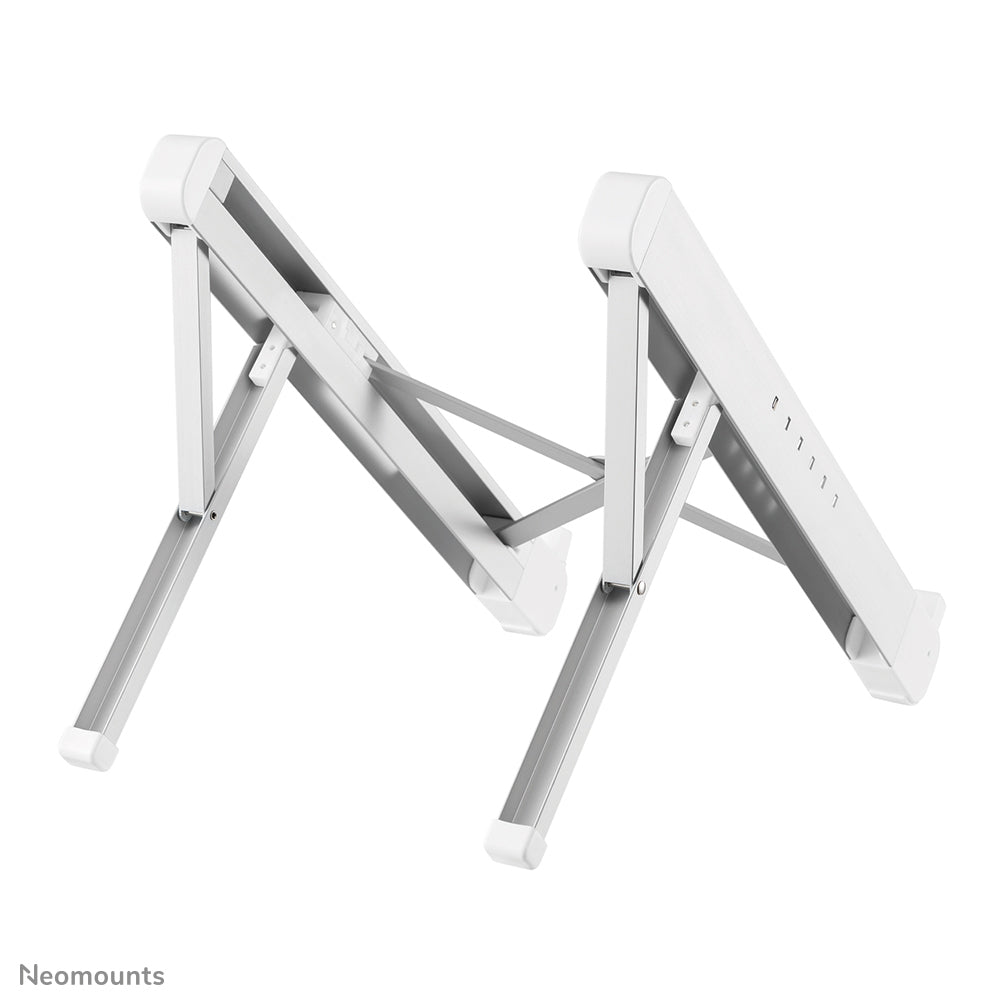 Neomounts Laptop-Ständer – für iPad Pro 12,9" (4. Gen.) – bis 17" – Höhenverstellbar, Traglast 5 kg – Silber