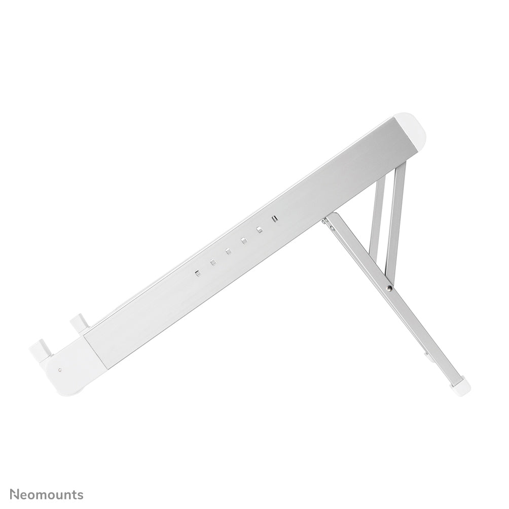 Neomounts Laptop-Ständer – für iPad Pro 12,9" (4. Gen.) – bis 17" – Höhenverstellbar, Traglast 5 kg – Silber