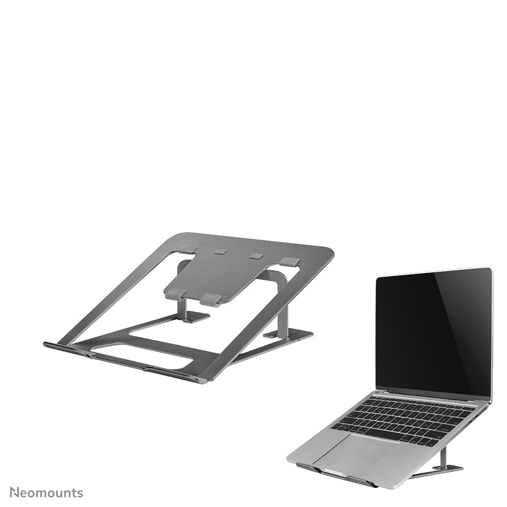 Neomounts Laptop-Ständer – bis 17"/5 kg – Grau
