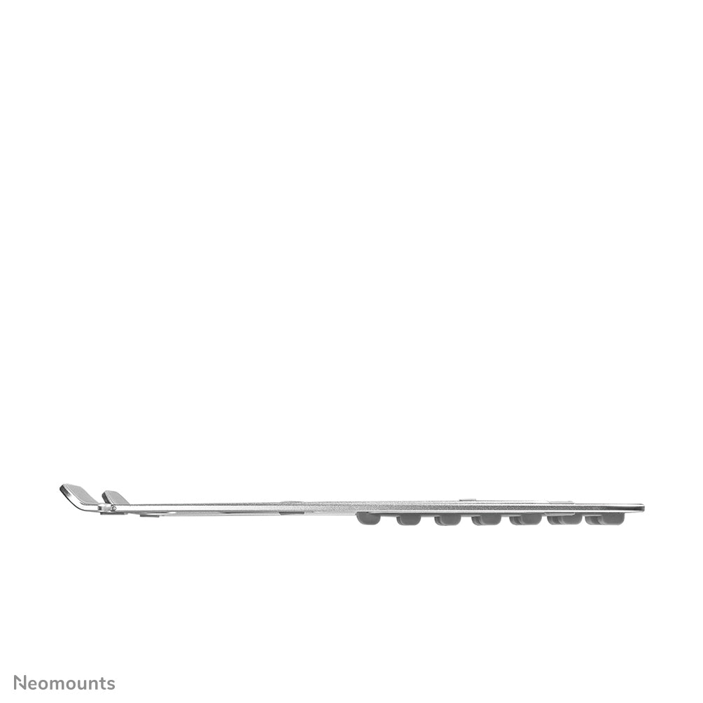 Neomounts Laptop-Ständer – für Geräte bis 17", bis 5 kg, faltbar – Silber