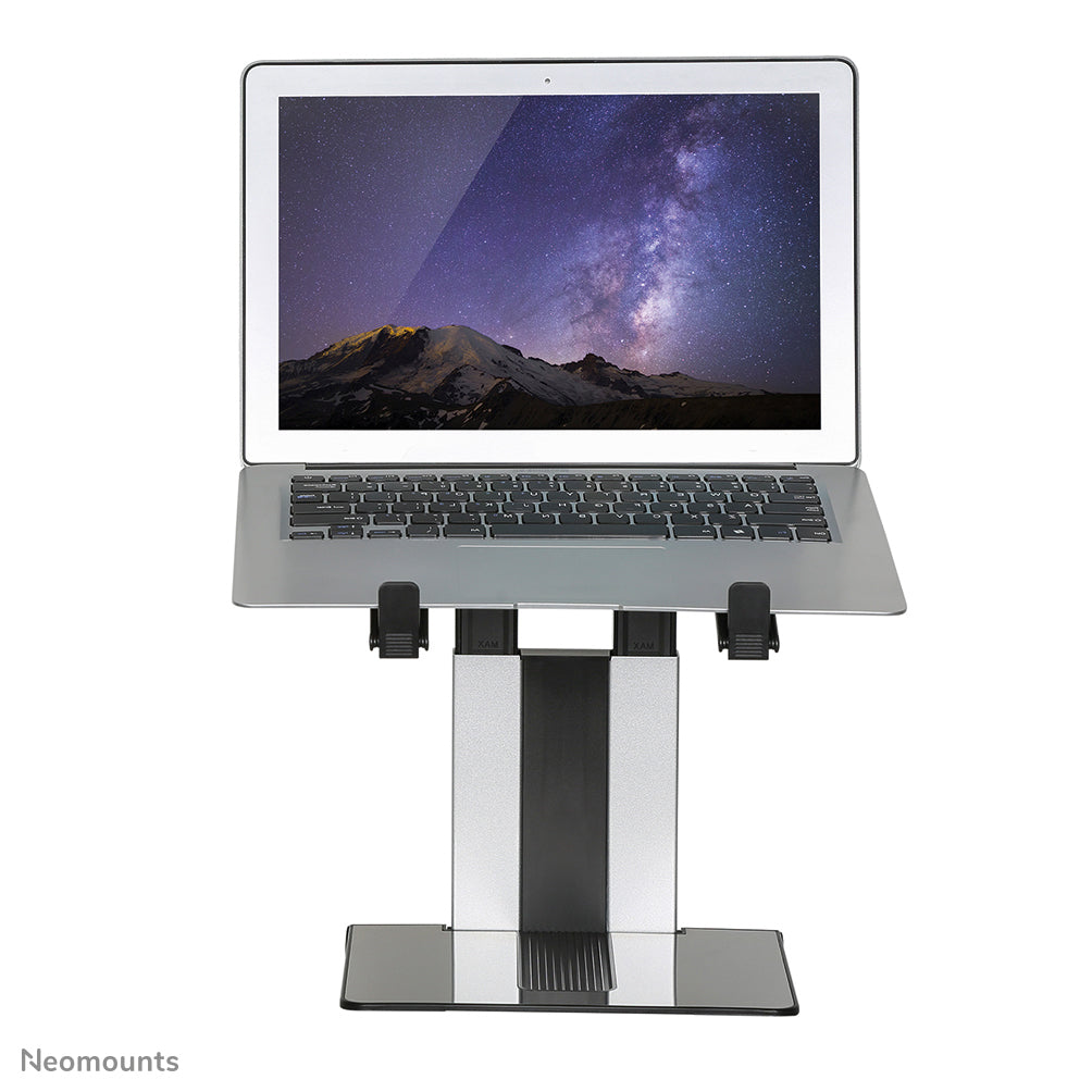 Neomounts Laptop-Ständer – bis 17", höhenverstellbar, faltbar – Silber