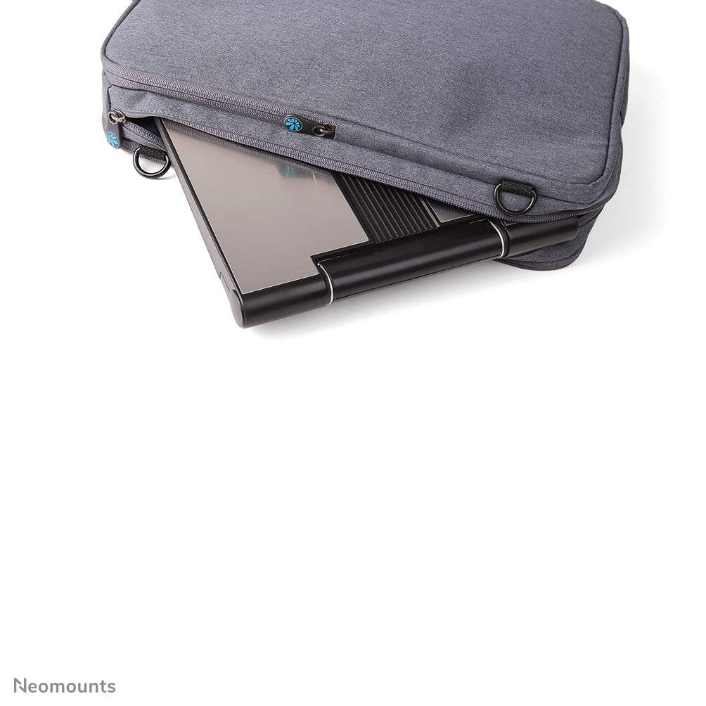 Neomounts Laptop-Ständer – bis 17", höhenverstellbar, faltbar – Silber